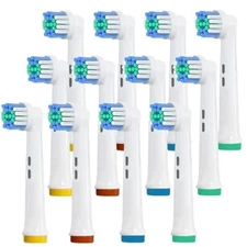 Replacement Toothbrush Head for Oral B Braun 4/12 Pack Soft Electric Toothbrush