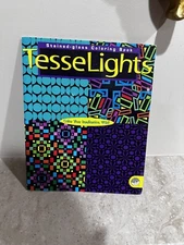 Mind Ware Stained Glass Tesselights Coloring Book New Old Stock