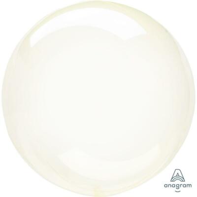 Anagramm GELB Crystal Clearz Luftblasenballon 18'-22' #8285211 - B25