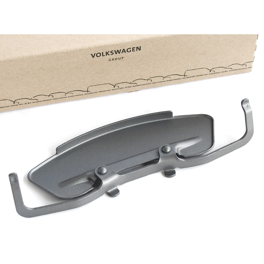 Original Audi S6 (C6 4F) Haltefeder vorn Halteblech Bremse 1LJ  