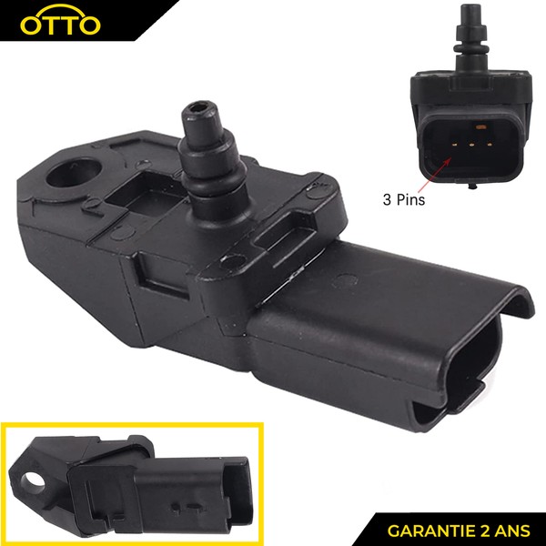 Partsline Luftdrucksensor Turbo Ladedruck FüR 1.6 2.0 Hdi Tdci 3-Polig-image