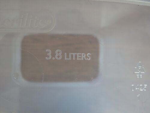 Sterilite Food Storage Ultra Latch 16 C/128 ozClear BPA Free Container Red Trim - Picture 11 of 18