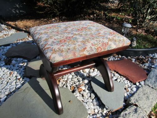 Antique Rare and Unusual Gout Footstool that Rocks back and forth - Picture 10 of 12