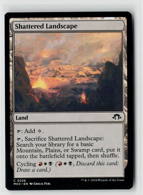 MTG Modern Horizons 3 Shattered Landscape x4 NM Common
