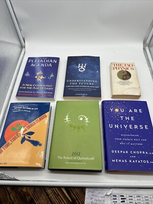Lot Of 6 Books Spirituality, Enlightenment, Cosmology and Self-Fulfillment