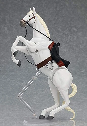 Max Factory figma Horse ver. 2 (White) Action Figure w/ Tracking NEW - Image 3 of 4