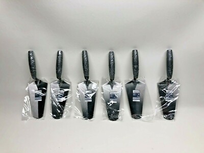 6'' Brick Laying Cement Gauging Trowel W/ Soft Grip Handle Builders Tool Spatula