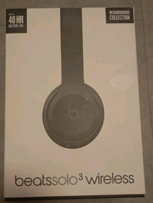 Beats Solo 3 Wireless Kopfhörer  Asphaltgrau Neu 
