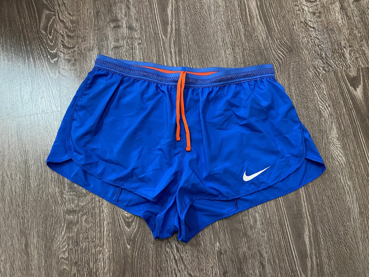 Nike Pro Elite Womens Track & Field Running Shorts Blue Size Nike Pro Elite Womens Track & Field Running Shorts Blue Size