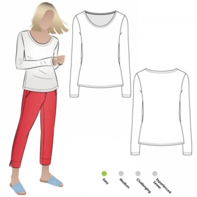 Style Arc Schnittmuster Susan Top Damen Größen 18-30