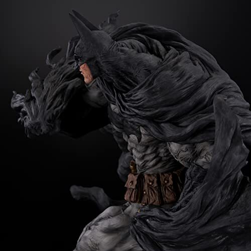 DC Comics Sofbinal Batman Black Version Statue Union Creative Faoam Japan New - Picture 4 of 7