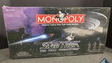 Vintage Monopoly Star Trek The Next Generation Collector's Edition 1998 Sealed