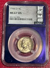 1944-D Jefferson Nickel — photo from another recent sale