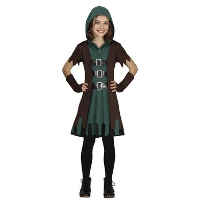 Fiestas Guirca - Bogenschütze-Kostüm für Mädchen Set (FG355)
