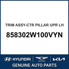 2013-2019 Hyundai Santa Fe Trim Assy-ctr Pillar Upr Lh Oem New 858302w100vyn 2013-2019 Hyundai Santa Fe Trim Assy-ctr Pillar Upr Lh Oem New 858302w100vyn