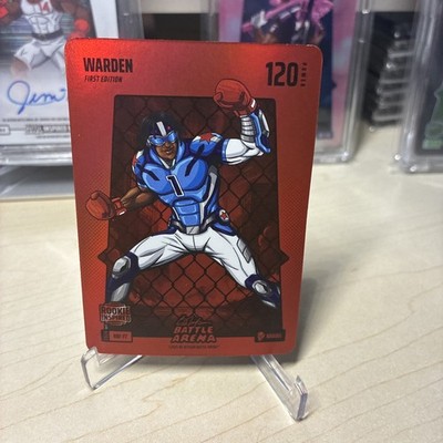 2026 Warden Cam Ward Bo Jackson Battle Arena Red Brawl #RBF-77 RC