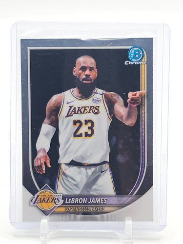 LEBRON JAMES 2025-26 BOWMAN CHROME BRIEFING BASKETBALL #BCV-121 LAKERS B Q7506