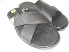 Guess Men's Sandal Gmberene-R Black Crisscross  Slip On Sandal 9 New — photo 1