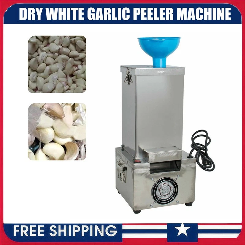 Commercial Garlic Peeling Machine Electric Garlic Peeler 110V For Dry Garlic