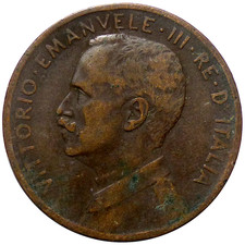 ITALIE 5 Centesimi 1908