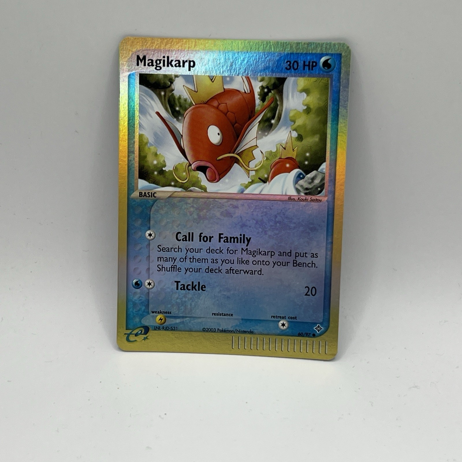 Magikarp 60/97  Dragon 2003 Reverse Holo Pokémon Card TCG