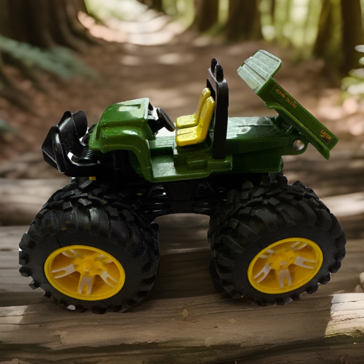 John Deere Licensed Monster Treads Gator Toy Vehicle Tilt Be