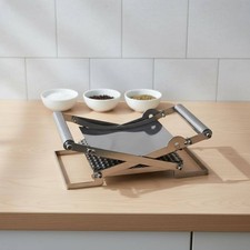 Manual Meat Tenderizer Easy to Clean Meat Flattening Press Heavy Duty