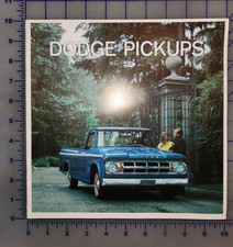 1968 Dodge Pickup Truck Brochure Original A 100 D100 D200 D300