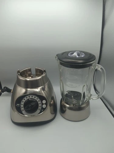 Oster Blender 14 Speed All Metal Drive 6855 Stainless TESTED