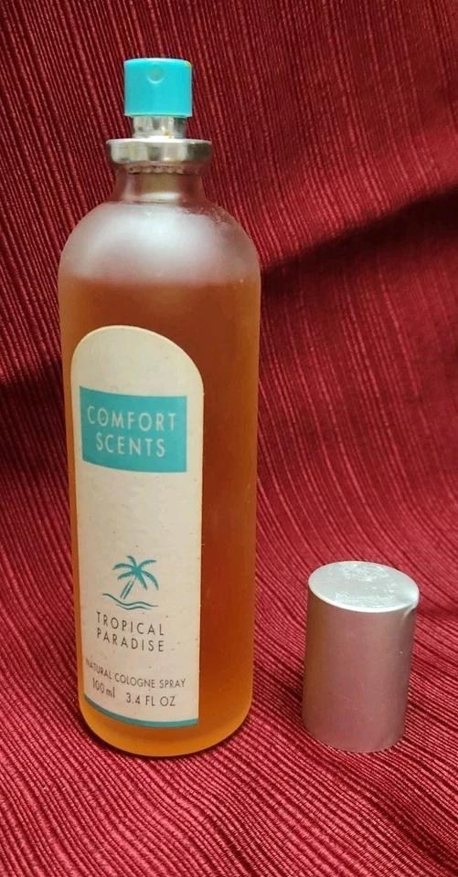 НОВЫЙ винтажный натуральный одеколон-спрей Avon Comfort Scents Tropical Paradise 3,4 унции  - Изображение 2 из 4