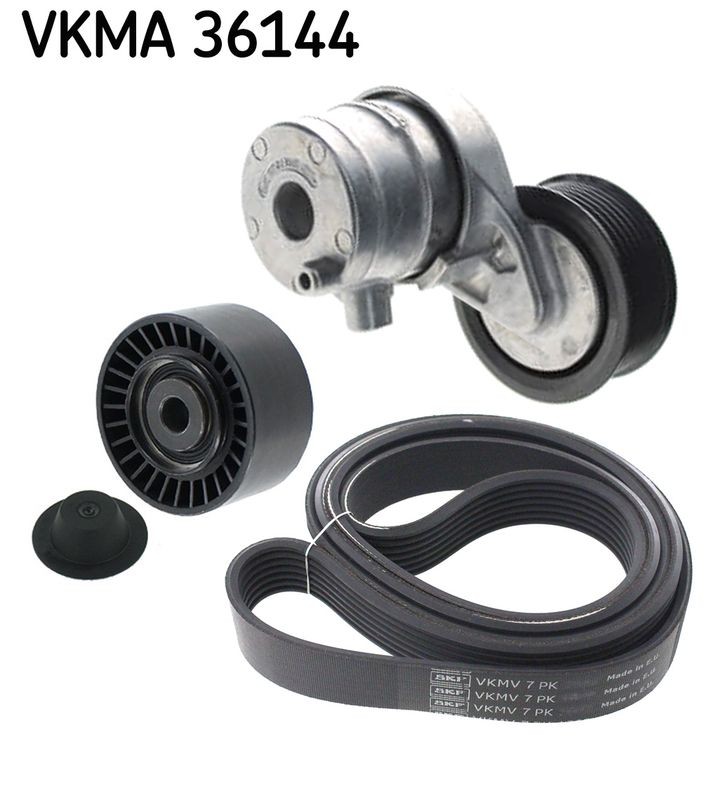 V-Ribbed Belt Set SKF VKMA 36145 Fits Dacia Infiniti Mercedes-Benz Nissan