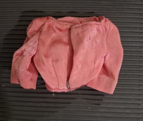 Vintage Mattel Barbie Doll #1611 PAK Satin N Rose Pink Bolero Jacket
