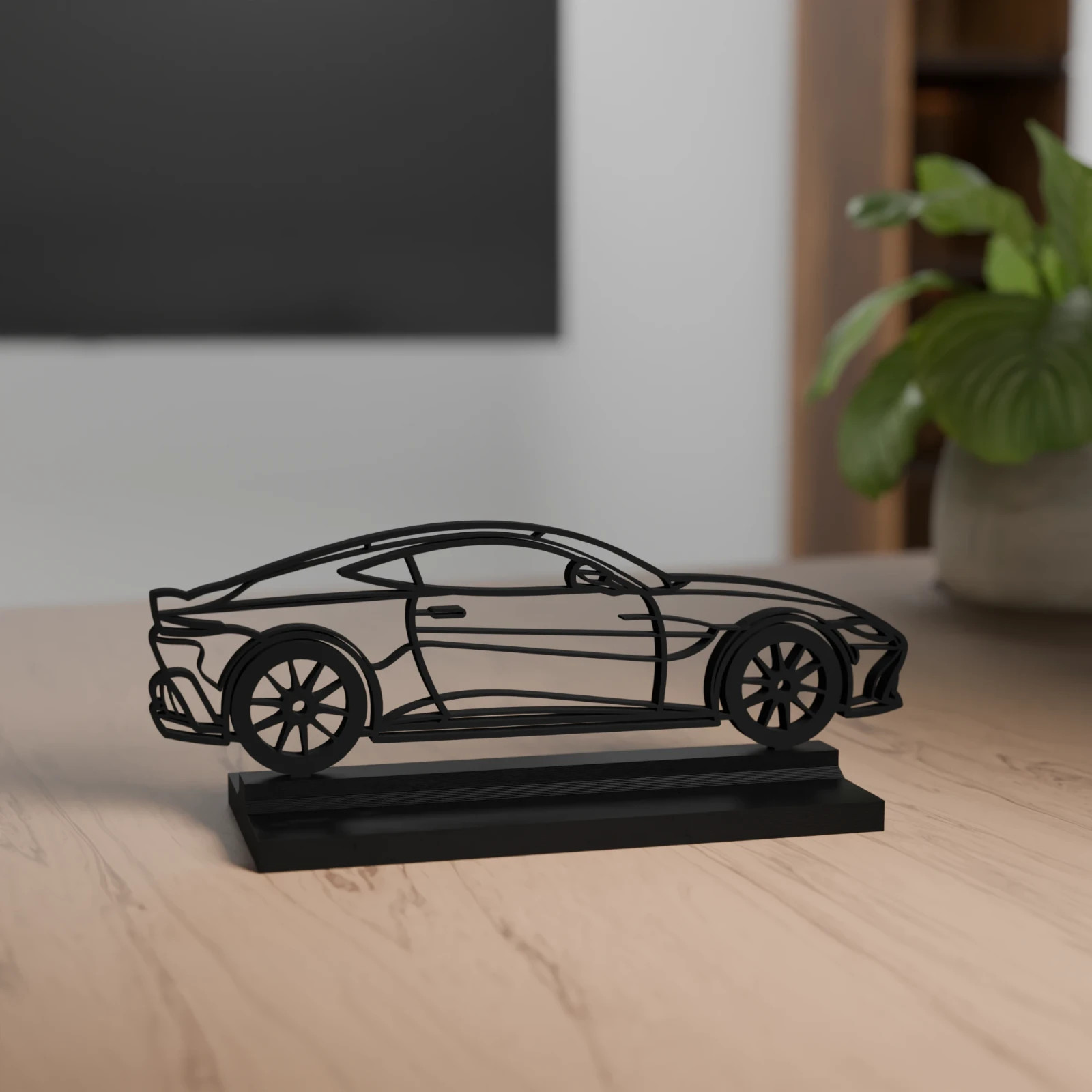 Decorazione 3D modello Vantage - regalo per gli amanti dell'auto