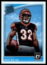 Mark Walton 2018 Donruss Optic #179 RC Cincinnati Bengals Football Card