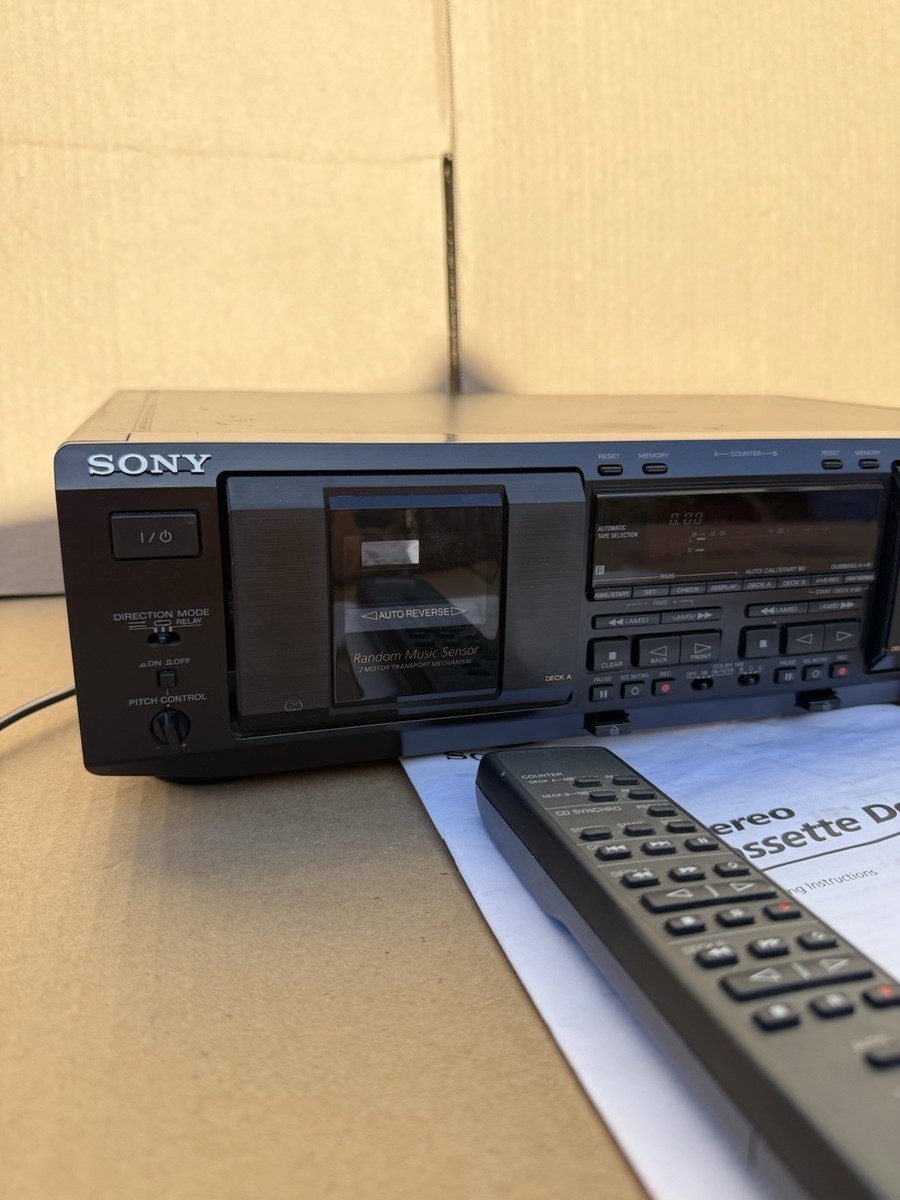 Sony TC-WE835S Cassette Deck for sale online | eBay