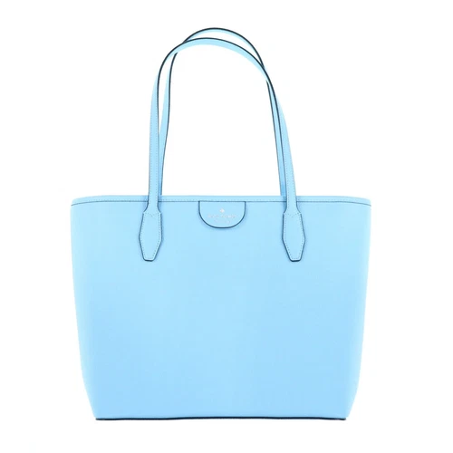 Borsa Kate Spade New York Lori tote bag doppio manico logo fontana blu nuova con etichetta