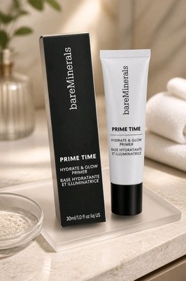 bareMinerals Prime Time Hydrate & Glow Primer 30 ml   Feuchtigkeit & Glow Base 