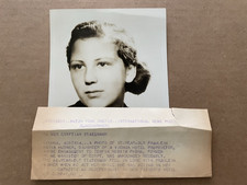 NEWS PHOTO 1937 Vienna Austria Fraulein Maria Huber Wed Egyptian Statesman #311