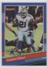 2021 Panini Clearly Donruss Retro 1991 Green 22/25 Ezekiel Elliott #91-3 0c6