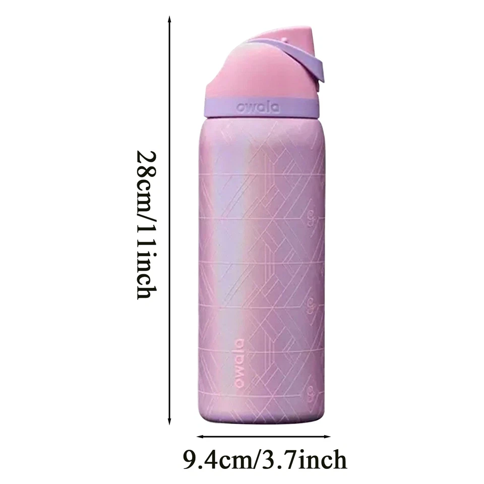 Owala Wicked For Good 32oz Stainless Freesip Water Bottle Glinda Limited Edition - Imagen 2 de 4