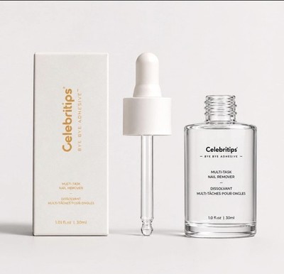 Bye Bye Adhesive  | Press-On Nail | Odorless, Non-, Gentle | 30ml (1.01 fl.oz)