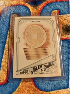 2018 Topps Allen & Ginter Cryptocurrency #83