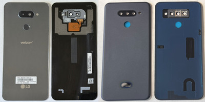 For Verizon LG Q70 LM-Q620VA LMQ620VAB Back Battery Cover Door Glass Camera Lens