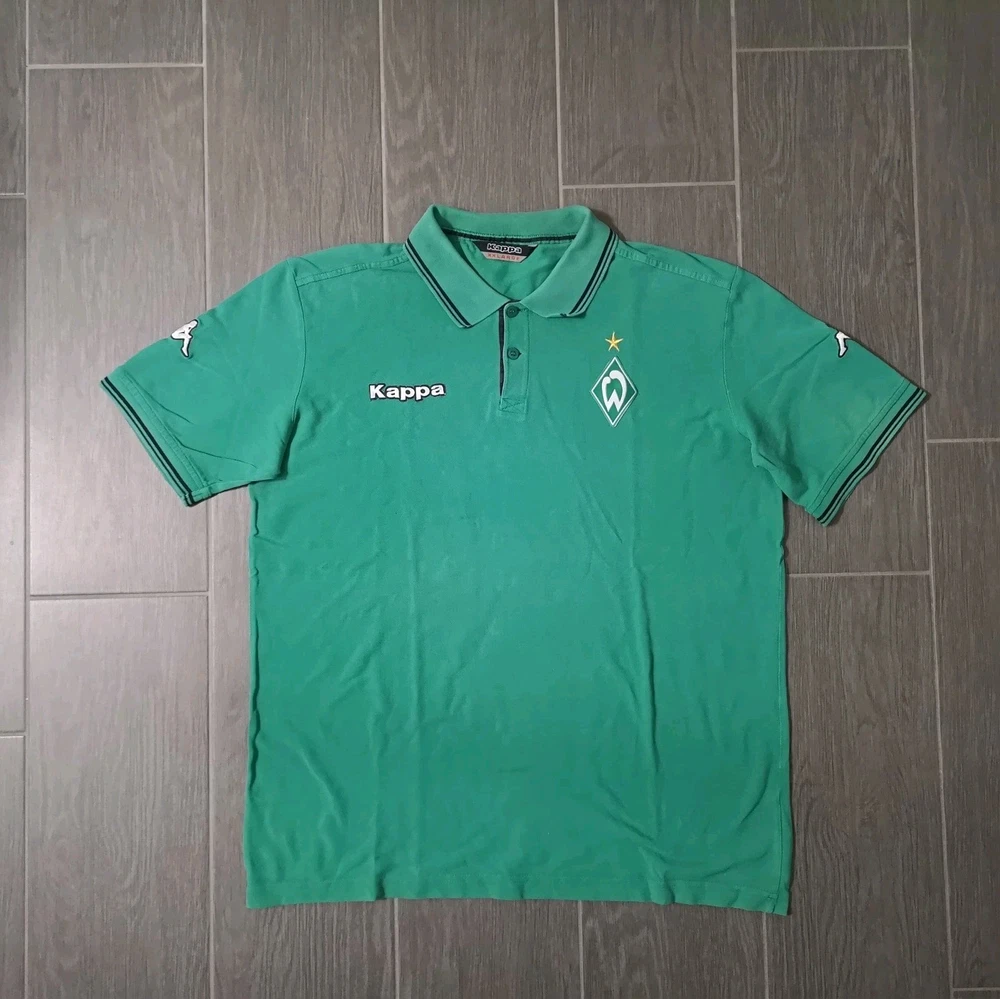 Vintage Retro SV Werder Bremen SVW Poloshirt Trikot Größe: XXL Fußball Kappa
