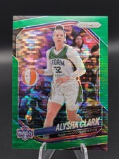 2025 Panini WNBA Prizm Alysha Clark Green Pulsar /25 Washington Mystics 3A