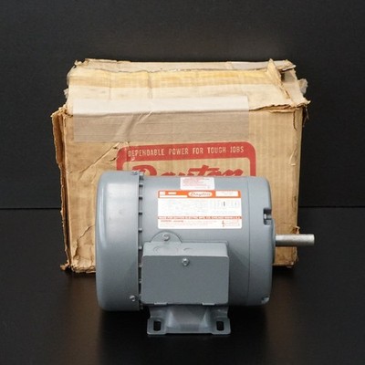 Dayton 2N864M 1/3 HP 3 Phase 1725 RPM 56c Frame 230/460 Volts
