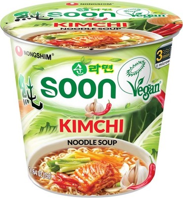 Soon Kimchi Noodle Cup, 2.64 Ounce
