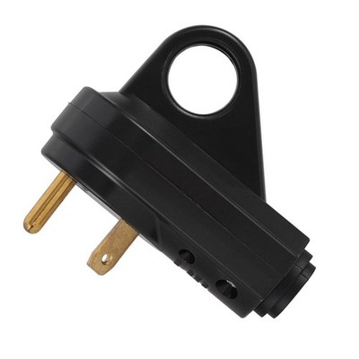 Professional 30A RV Replacement Male Plug with Easy Unplug Handle for Caravan