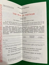 Vietnam War PROTEST Satire Prospectus 1970 ANTIOCH REVIEW Anti-War VINTAGE Nixon