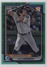 2024 Bowman Chrome Prospects Aqua Refractor /125 Zach Dezenzo #BCP-161 ms9